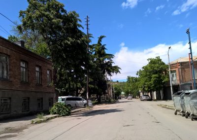 Seitenstrasse in Georgien