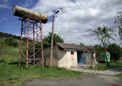 Wasserspeicher und WC