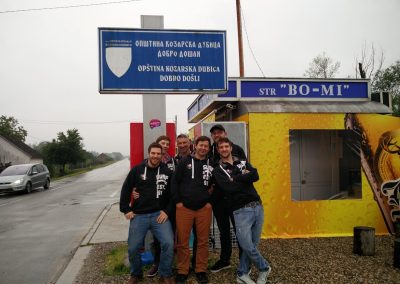Grenze Bosnien